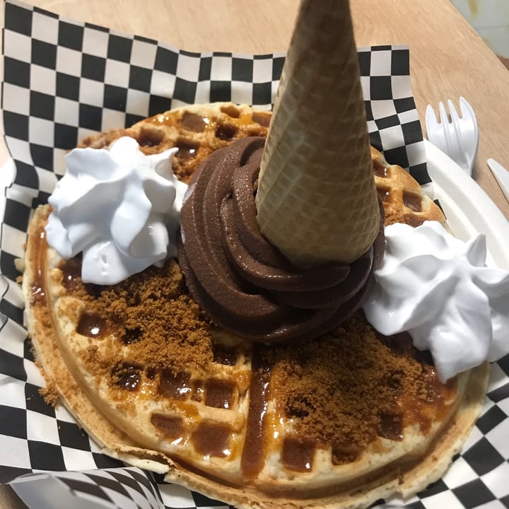 photo of Nicecream Chile Nicecream y waffle vegano shared by @catamontana on  10 Dec 2022 - review