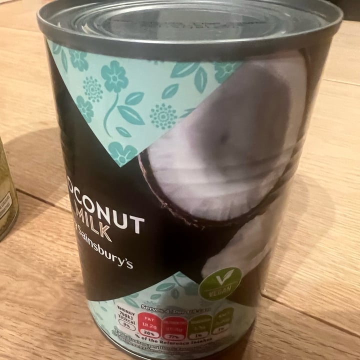 photo of Sainsbury's Coconut milk shared by @otakugary on  19 Feb 2022 - review