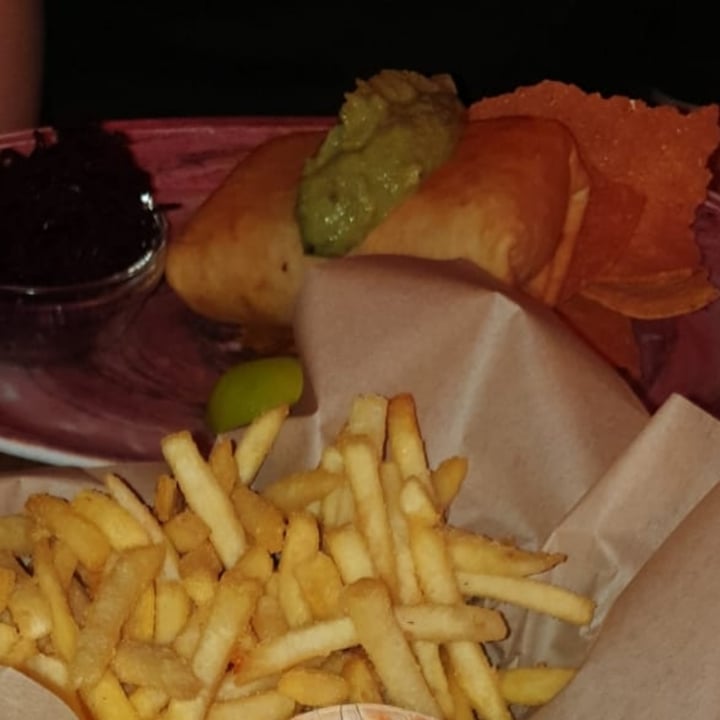 review photo of Enchilada Marburg Jackfruit Chimichanga shared by @veganarchic on 01 Jan 2022 - review