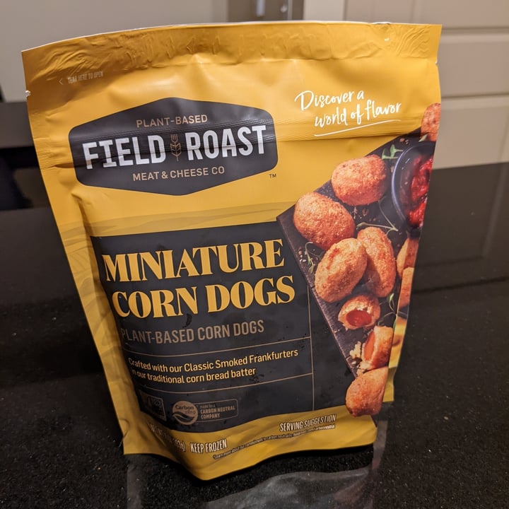 photo of Field Roast Mini Corn Dogs shared by @missmeggymarie on  05 Mar 2022 - review