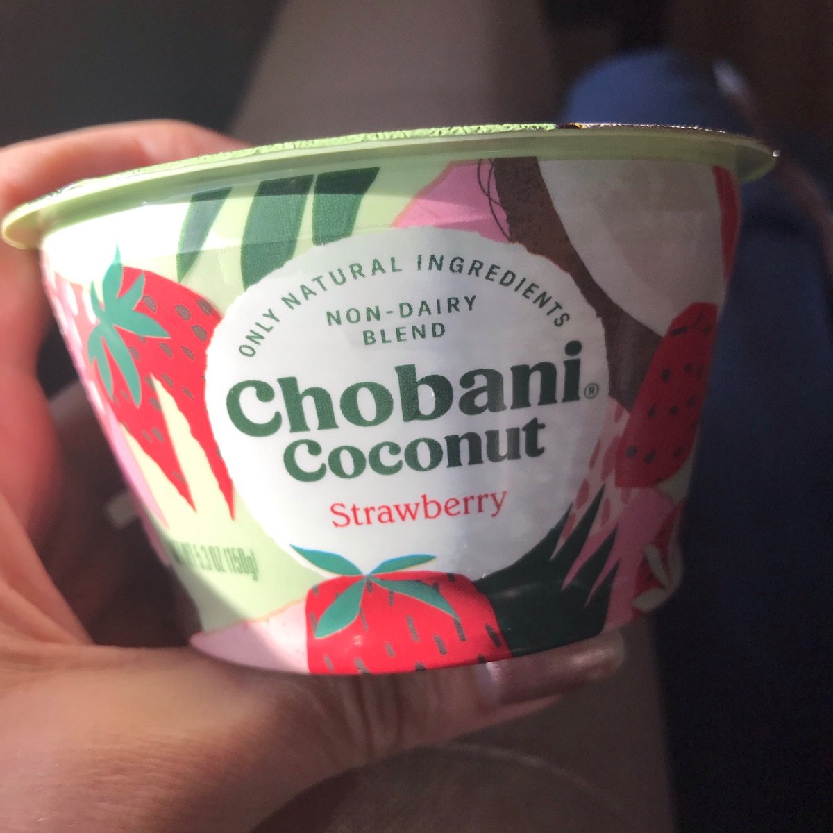 Chobani Coconut NonDairy Blend Strawberry Yogurt Reviews abillion