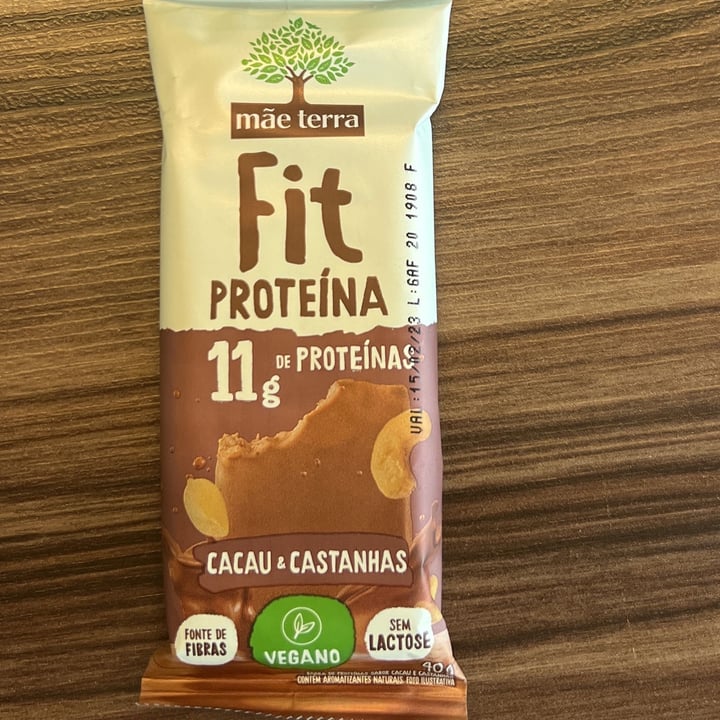 photo of Mãe Terra fit proteina cacau e castanhas shared by @kbraune on  24 Oct 2022 - review