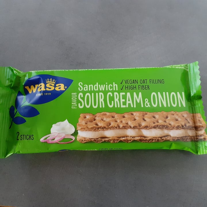photo of Wasa Sandwich Sourcream & Onion shared by @sisuboi on  10 Jun 2021 - review