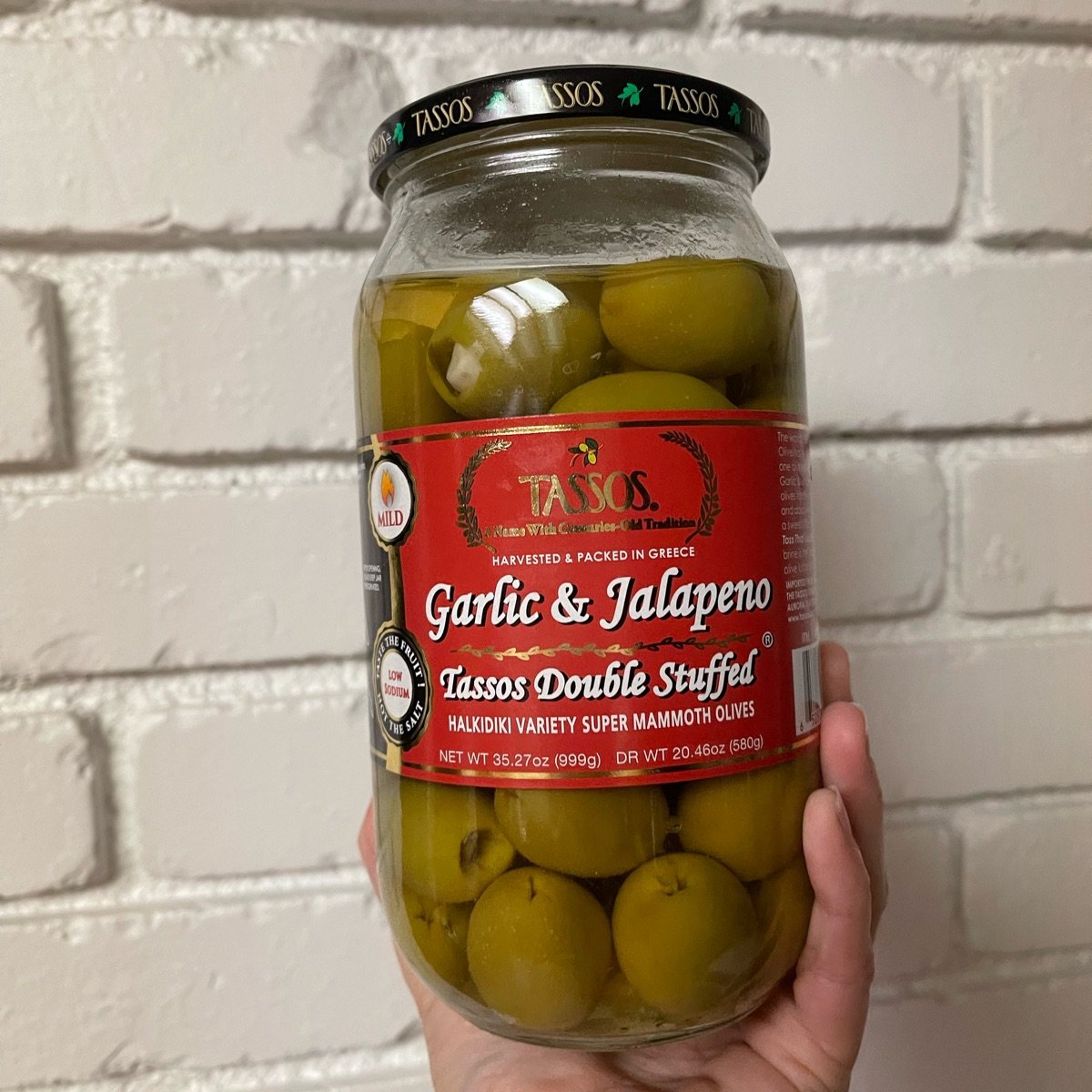 Tassos Garlic and Jalapeño Stuffed Olives Reviews abillion