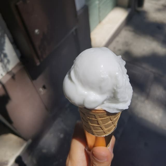 Foto del piatto “Gelato al cocco”