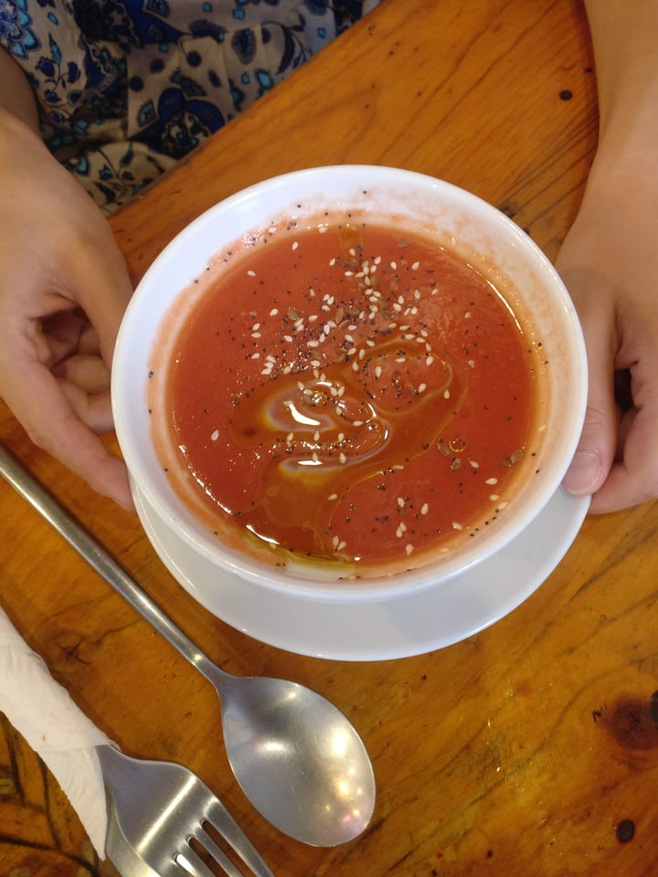 photo of VeganCatBar Gazpacho shared by @samyuktakartik on  27 Oct 2018 - review