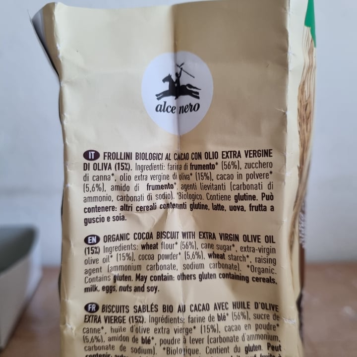 review photo of Alce Nero Biscotti cacao shared by @angelicamarchetti on 30 Sep 2022 - review