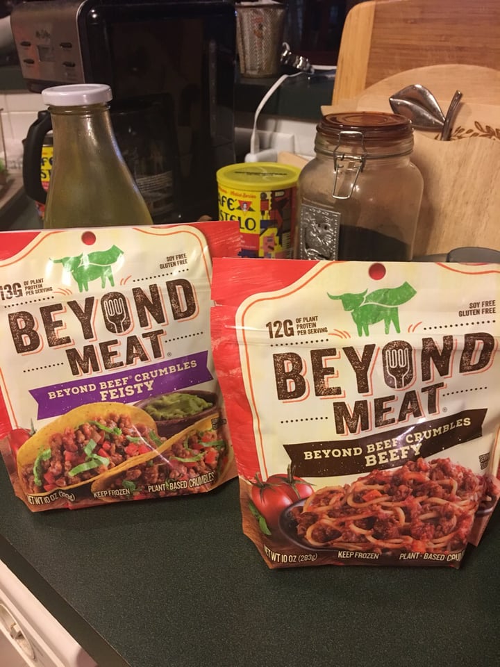 photo of Beyond Meat Beyond Beef Crumbles Beefy shared by @heyvegangal on  29 Jun 2019 - review