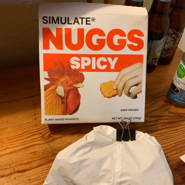 photo of Simulate® Simulate Chicken Nuggs Spicy shared by @unejanie on  13 Sep 2022 - review