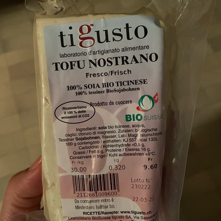 photo of tigusto tofu shared by @silareggiani on  22 Mar 2022 - review