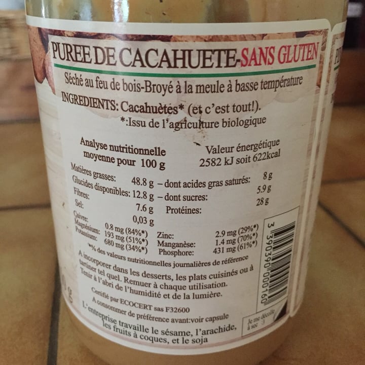 photo of Jean herve Purée cacahuète shared by @lisab on  16 Jun 2019 - review