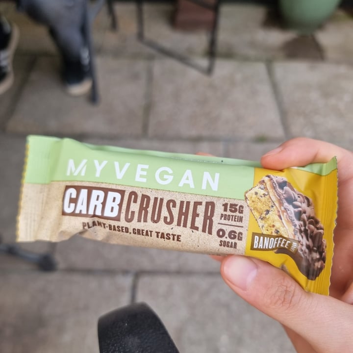 photo of MYVEGAN carb crusher banoffee shared by @izzye on  04 Jun 2021 - review