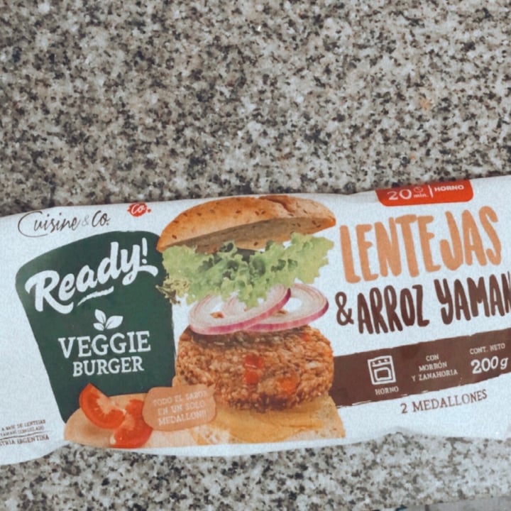 review photo of Cuisine & Co Medallones de lentejas y arroz yamani shared by @milagrosagus on 27 Jun 2021 - review