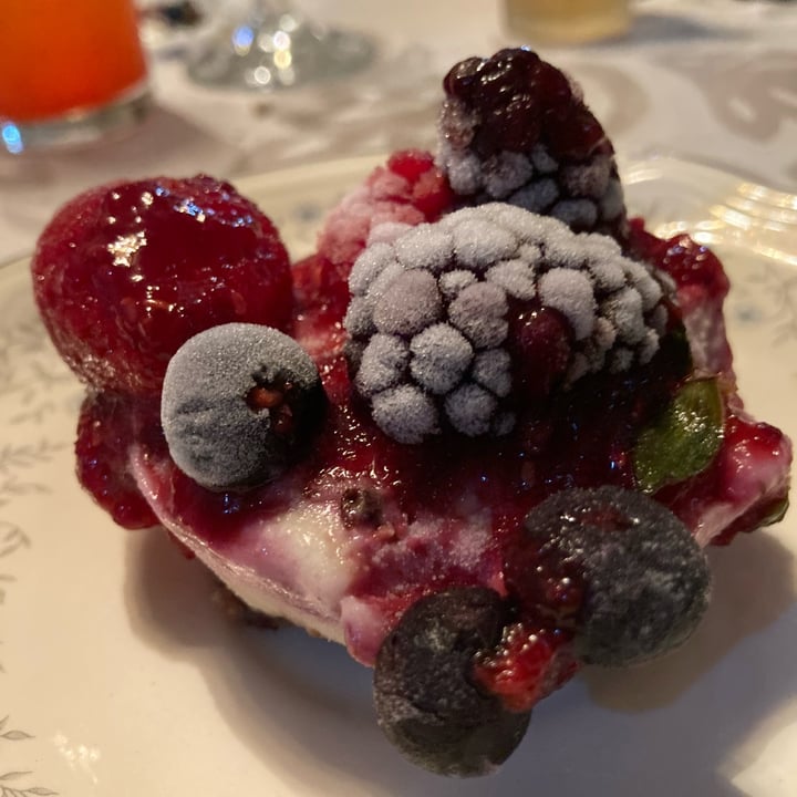 photo of Nutri Organic Cheesecake de frutos rojos shared by @catrielasoleri on  13 Jan 2022 - review