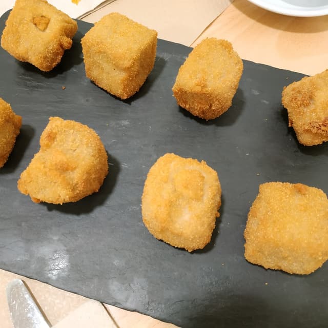 Foto del plato “Croquetas de setas”