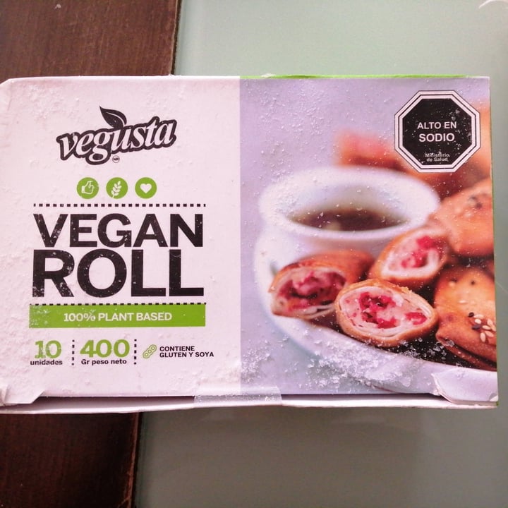 photo of Vegusta Vegan roll shared by @viviana98 on  02 Feb 2021 - review