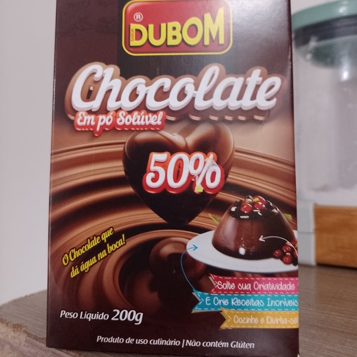 review photo of dubom chocolate em pó shared by @filhadegaia on 09 May 2022 - review
