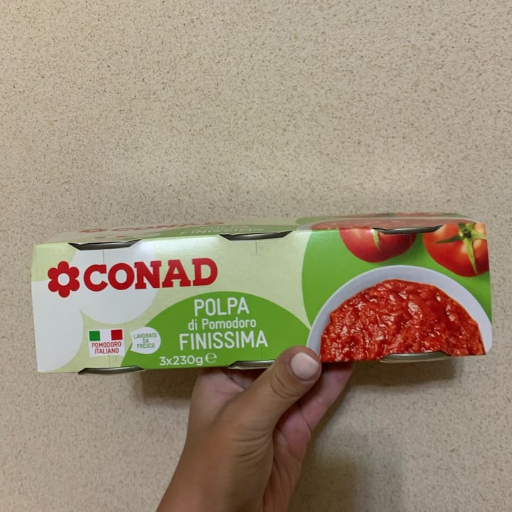 photo of Conad Polpa di pomodoro finissima shared by @rob27 on  16 Sep 2022 - review