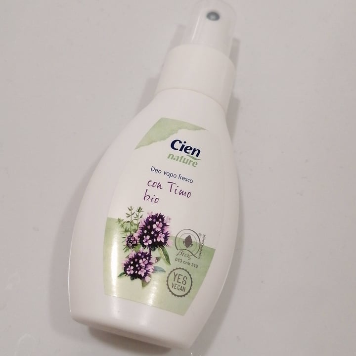 photo of Cien nature Deodorante con timo shared by @martasimone2010 on  15 Nov 2022 - review