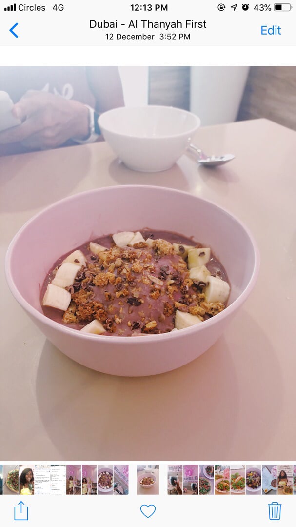 photo of Brambles PB acai bowl shared by @alyrauff on  27 Dec 2018 - review