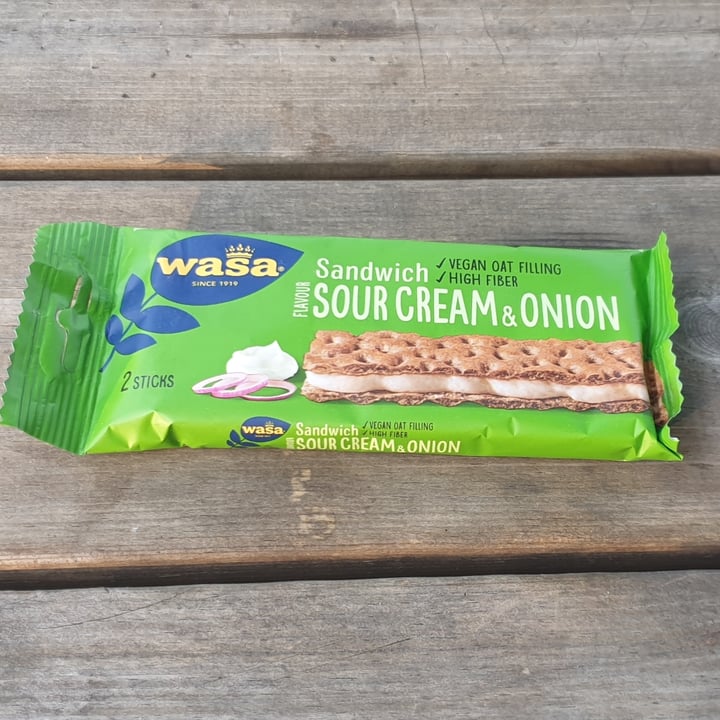 photo of Wasa Sandwich Sourcream & Onion shared by @amanada on  26 Jul 2021 - review