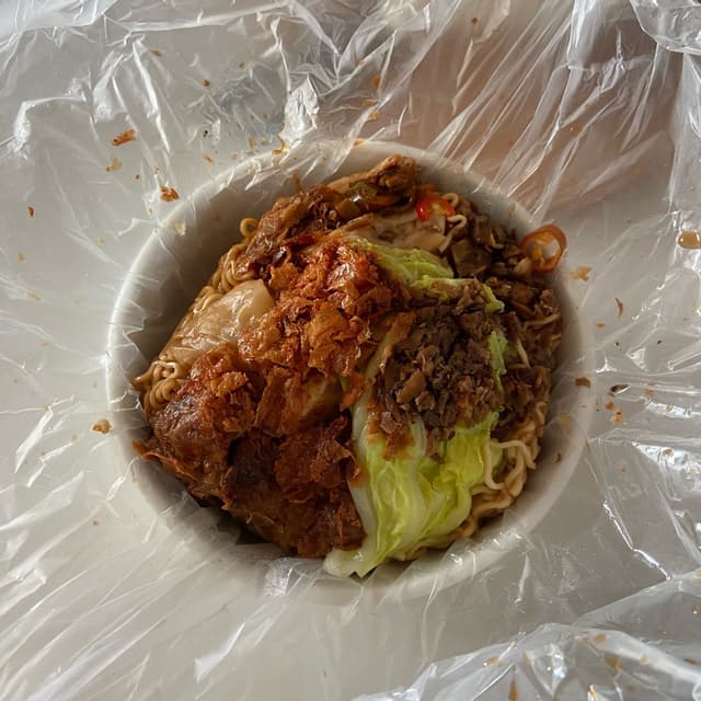 Foto do prato “Wantan Mee (No egg)”