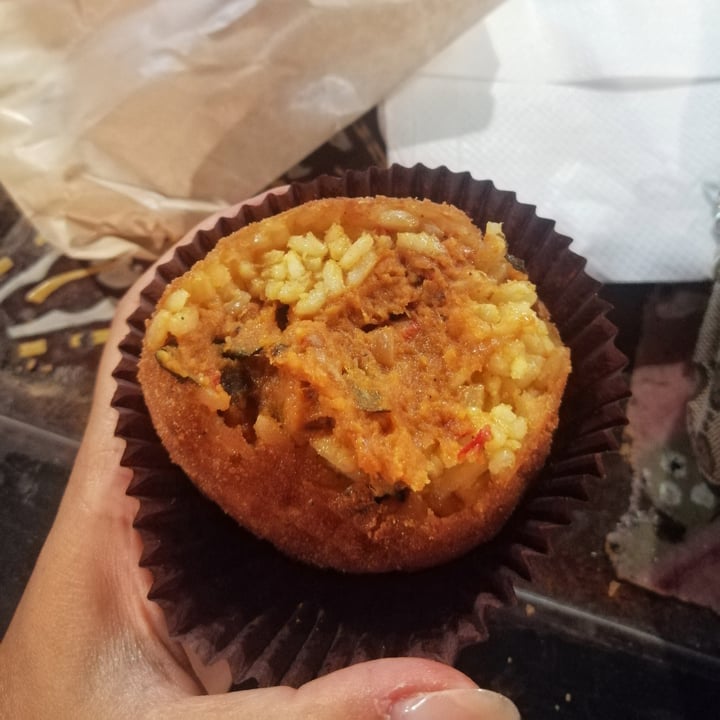 review photo of Ke Palle Arancina Ragù di Verdure shared by @vegaliroc on 31 Aug 2022 - review
