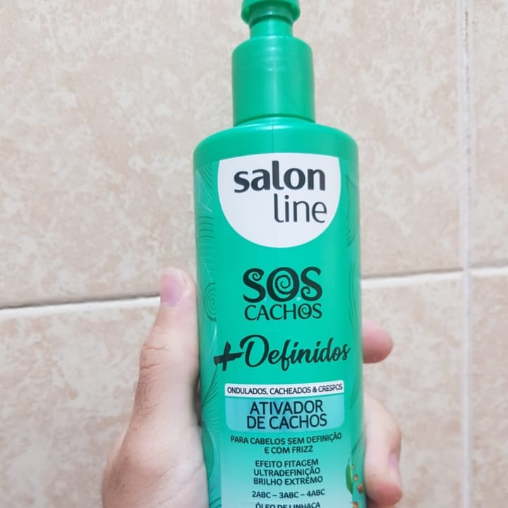 photo of Salon line Ativador De Cachos #to de cacho Definiçao Divina shared by @pelegrino on  24 Jul 2021 - review