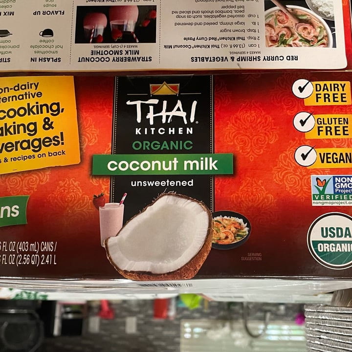 photo of Thai Kitchen Premium Unsweetened coconut milk shared by @esmevegana on  01 Oct 2021 - review