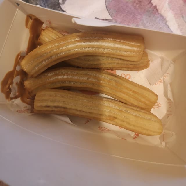 Photo of the dish “Biscoff Filled Churros”