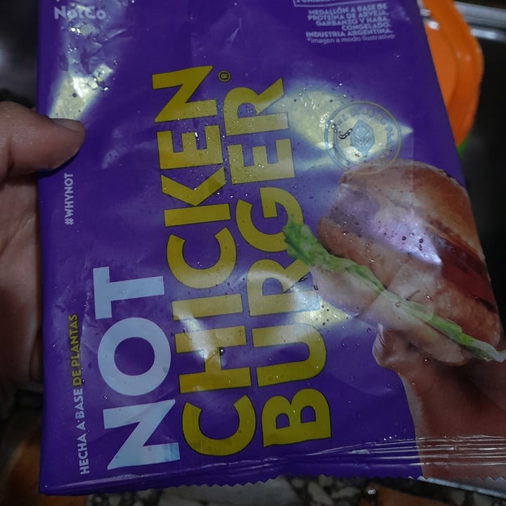 photo of NotCo Not Chicken Burger shared by @valenvalen on  27 Oct 2022 - review