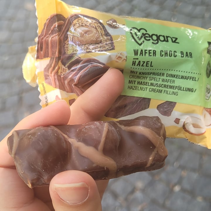photo of Veganz Wafer Choc Bar Hazel shared by @ersy90 on  26 Aug 2022 - review