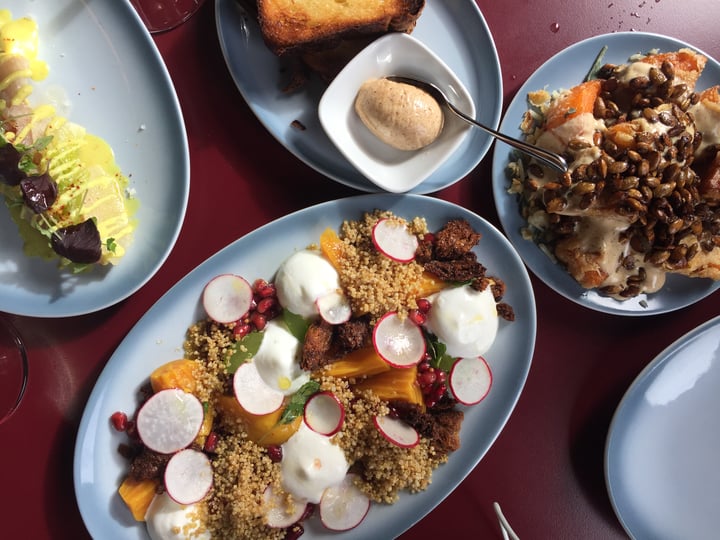 review photo of Aloette Restaurant Beet salad shared by @amisha on 12 Mar 2018 - review