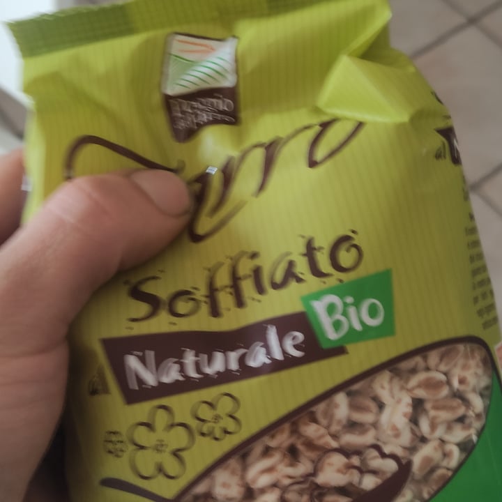 review photo of Poggio del farro Farro Soffiato al Naturale Bio shared by @veganape on 14 Apr 2022 - review