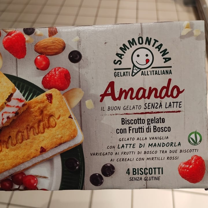 photo of Sammontana Biscotto Amando con Frutti di Bosco shared by @loreveg on  21 Apr 2021 - review