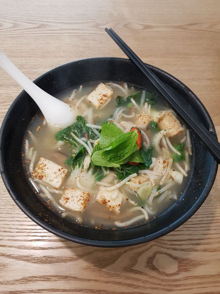 photo of Green BA Chicken Mushroom Pho (Soup) shared by @shanna on  07 Jan 2020 - review