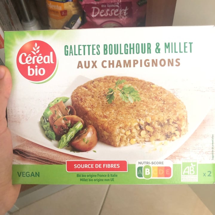 photo of Céréal Bio Steak Millet Boulghour shared by @marionaubry on  29 Apr 2020 - review