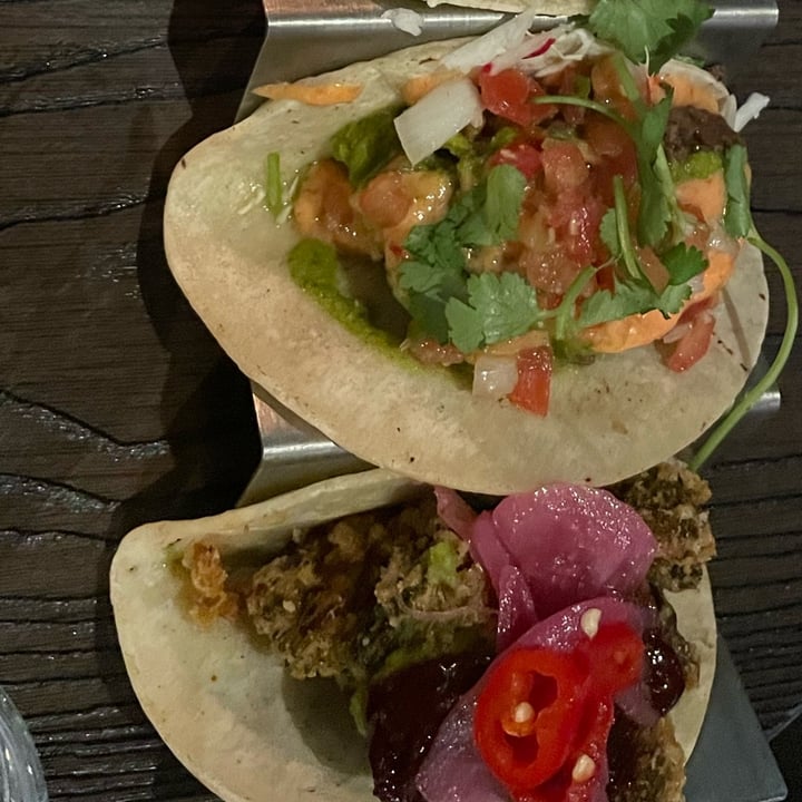 photo of The Mule the vegan & brussles sprout tacos shared by @monique on  06 Aug 2022 - review