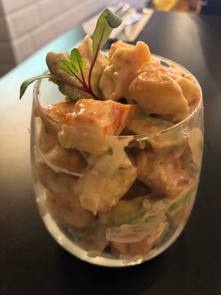 review photo of Unity Diner Seafood cocktail shared by @poisedwithplants on 15 Feb 2019 - review