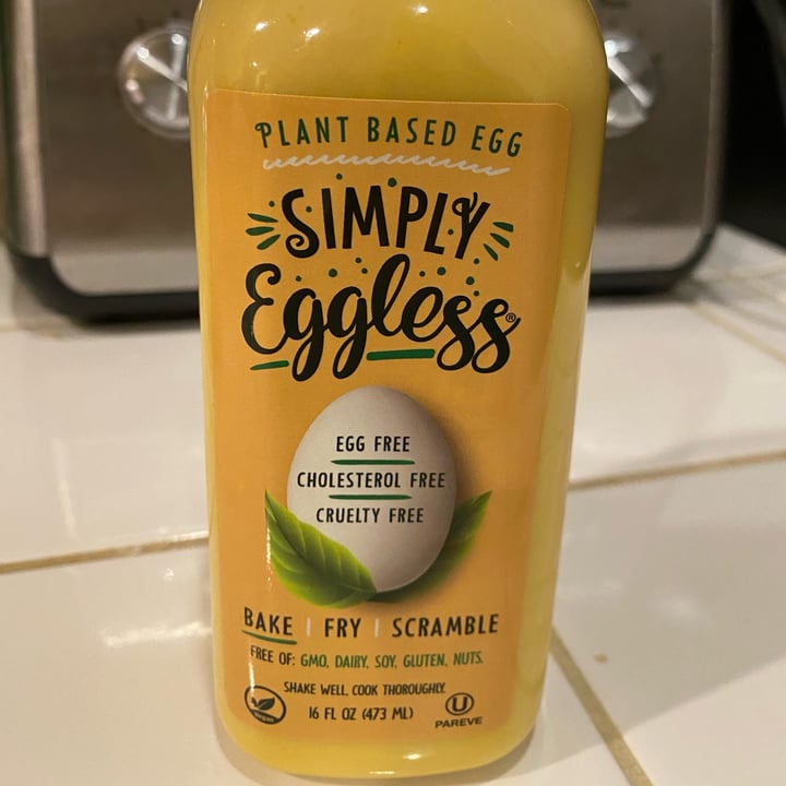 photo of Simply Eggless Plant-based Egg shared by @juquintero on  04 Jan 2022 - review