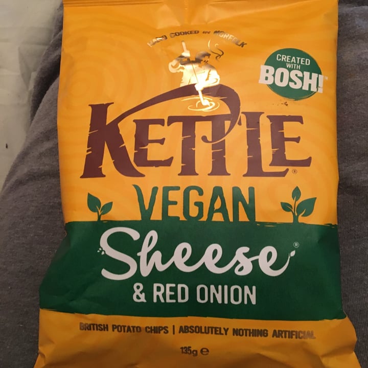 photo of Kettle Vegan Sheese & Red Onion shared by @natasha1998 on  03 Jun 2020 - review
