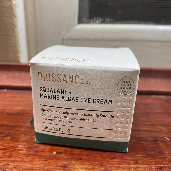 photo of Biossance Squalane + marine algae eye cream shared by @paolar8 on  29 Sep 2021 - review