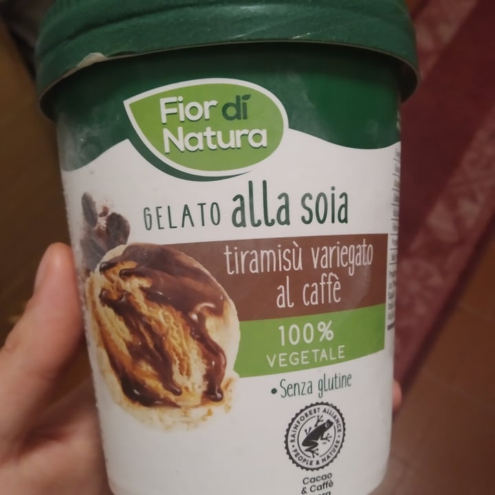 photo of Fior di Natura Gelato alla Soia Tiramisù Variegato al Caffè shared by @manuveg on  28 May 2022 - review