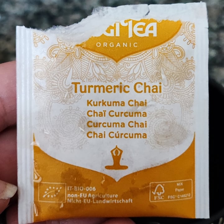 photo of Yogi Tea Organic Curcuma chai shared by @effeesse on  31 Oct 2022 - review