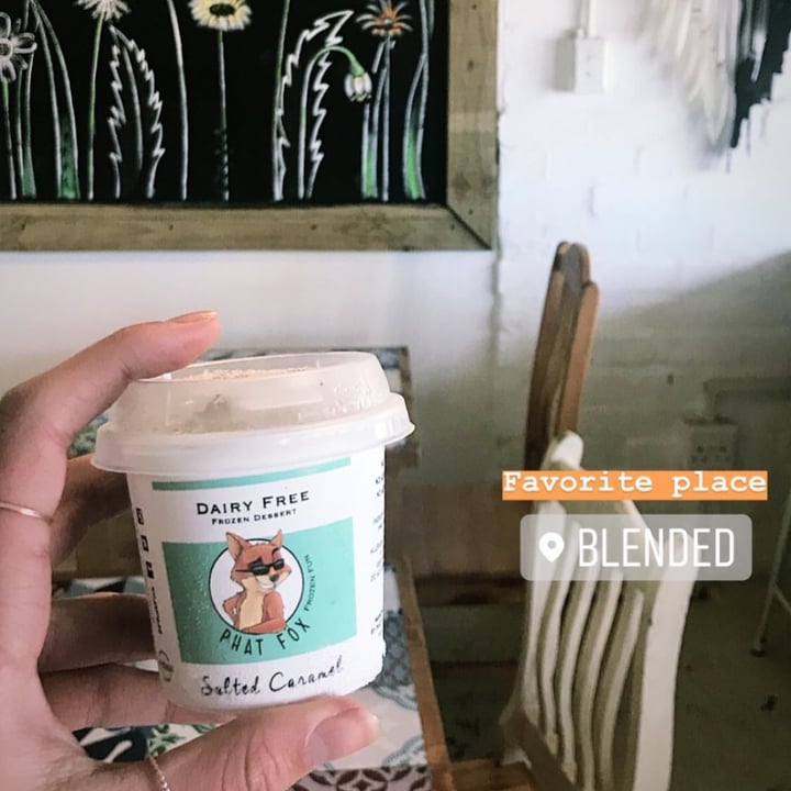 photo of Phat Fox Salted caramel frozen dessert shared by @sophiawessels on  01 Jun 2020 - review
