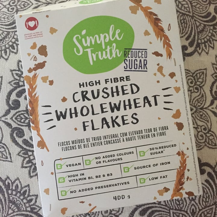 photo of Simple Truth High Fibre Crushed Whole Wheat Flakes shared by @samantha2smith on  07 Dec 2021 - review