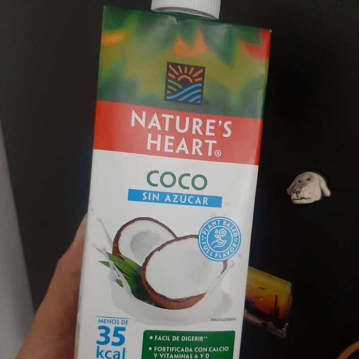 photo of Nature's Heart Bebida de coco sin azúcar shared by @miry on  04 Feb 2021 - review