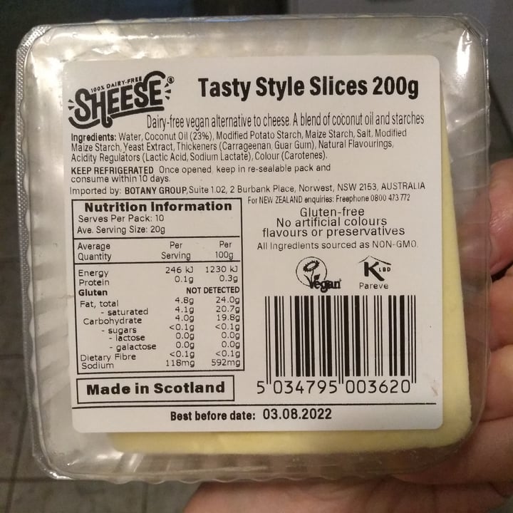 review photo of Sheese Tasty Style Slices shared by @ineperez on 25 Jan 2022 - review