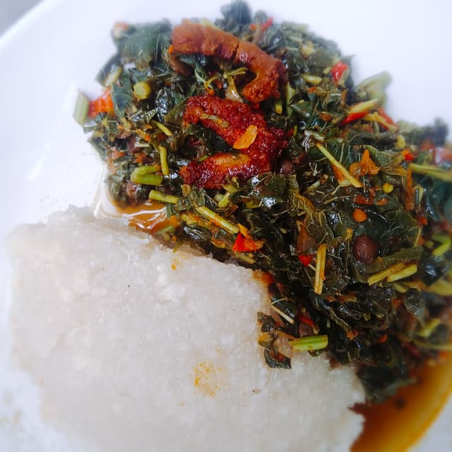 Photo of the dish “Efo riro”