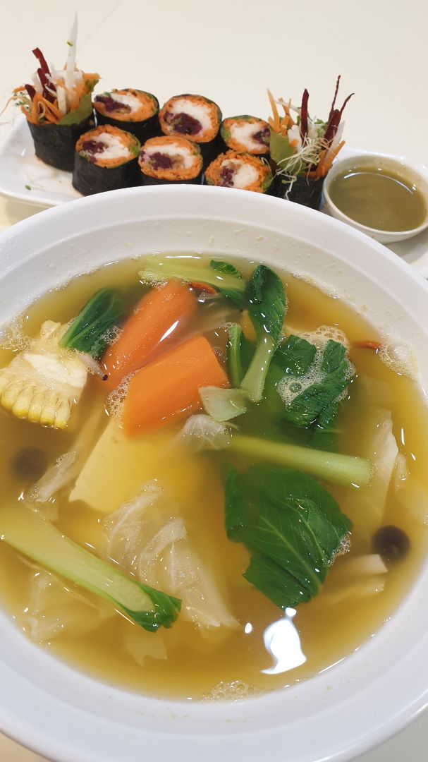 photo of Sunnychoice Vegetables in Pumpkin Broth with Mee shared by @huangylin on  18 Jun 2019 - review